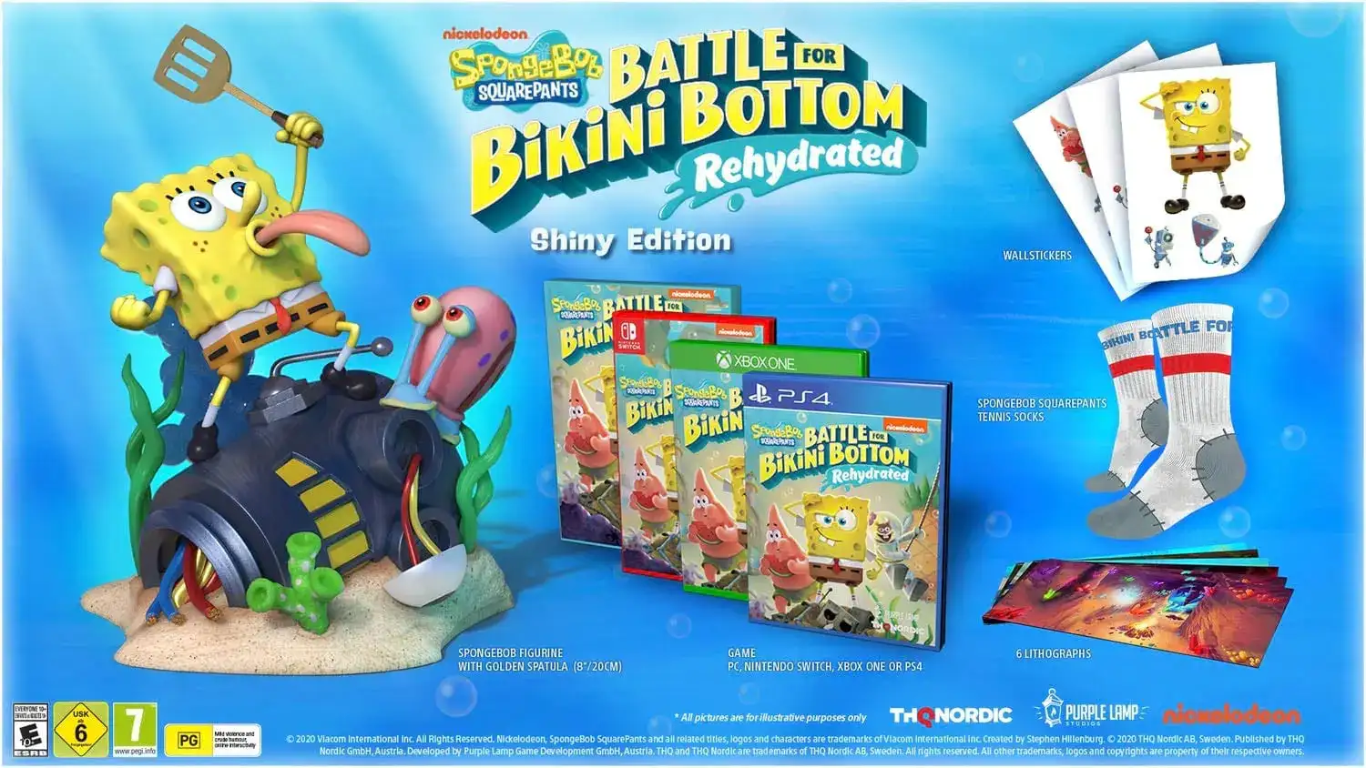 Spongebob SquarePants: Battle for Bikini Bottom - Rehydrated - Shiny Edition